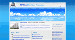 Desktop Screenshot of massa-maritime-academy.org